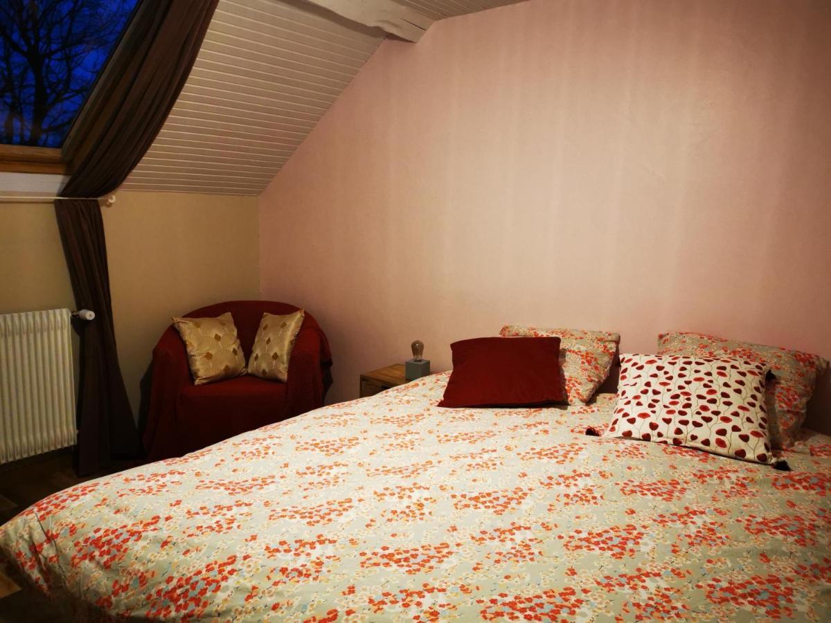 Domaine De L'Esperance, Chambre Rose Bed & Breakfast Bersaillin Екстериор снимка