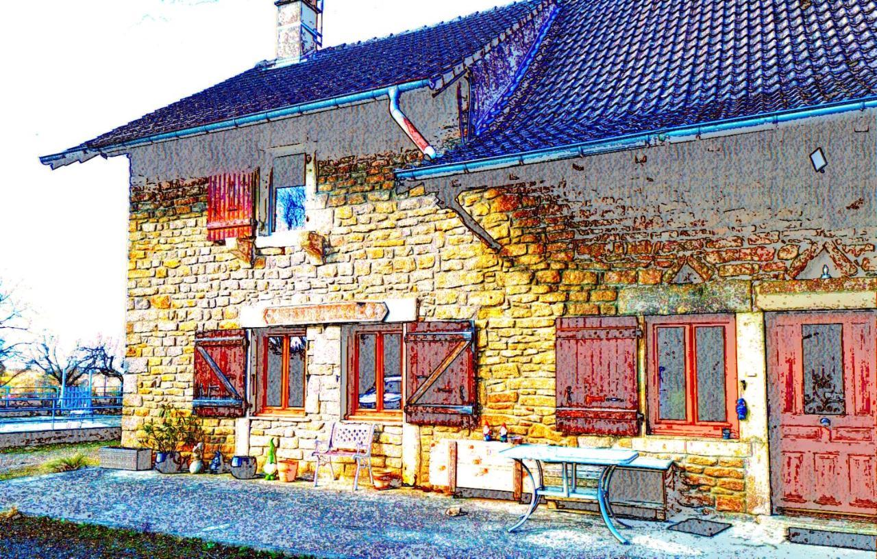 Domaine De L'Esperance, Chambre Rose Bed & Breakfast Bersaillin Екстериор снимка